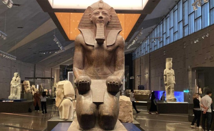 Égypte : le Grand Musée égyptien dévoile son espace pharaonique